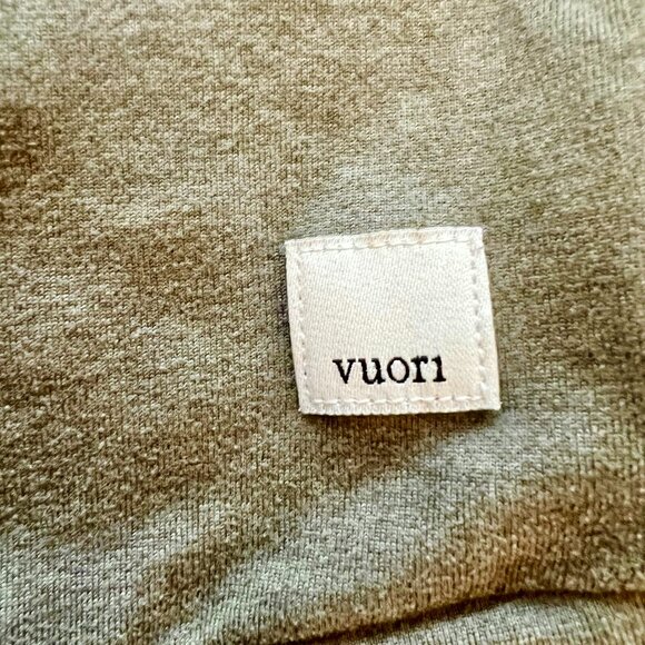 Vuori, Women's Halo Essential Hoodie in Green - Picture 6 of 7